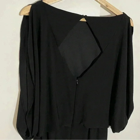 Jessica Simpson women’s black mini casual  goth witchy party sexy dress size 4 - Picture 6 of 6